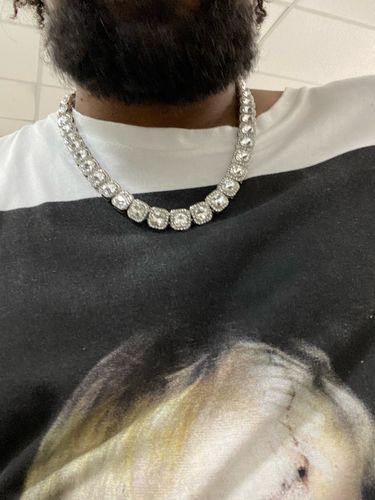 Customer photo review of 10MM Clustered Tennis