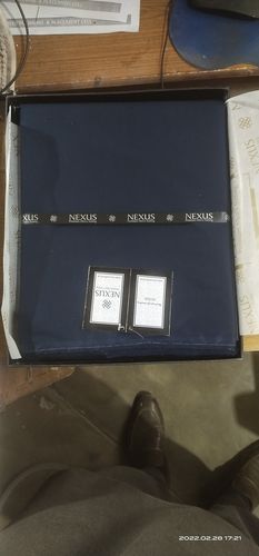 Customer photo review of Jewel By Nexus Navy Blue Pima Cotton Unstitched