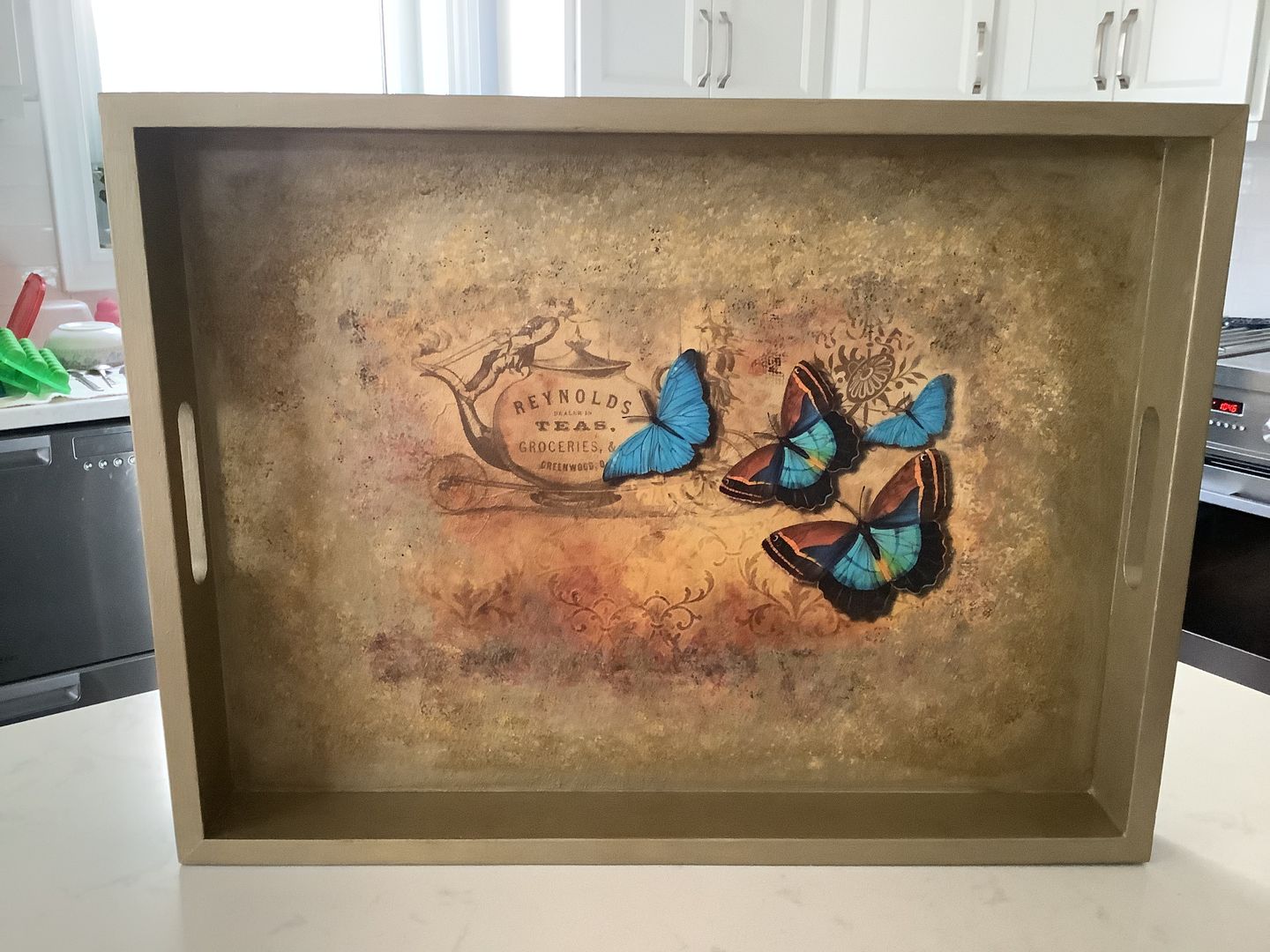 Customer photo review of English Walnut - Gel Stain