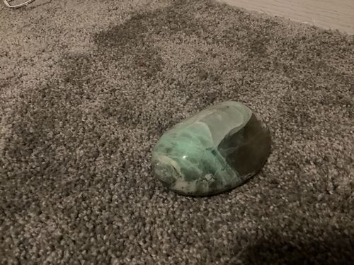 Customer photo review of Green Moonstone (Garnierite) Pebbles
