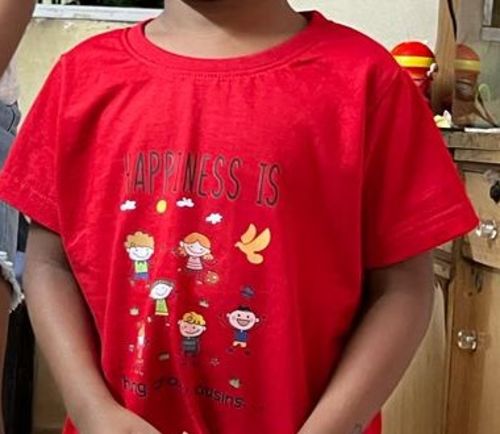 Customer photo review of Customised Brother Siblings Tshirts