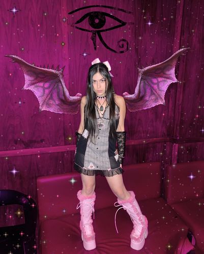 Customer photo review of Cupid Spiked Choker