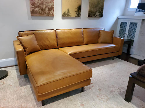 Customer photo review of Darcy Left Sectional