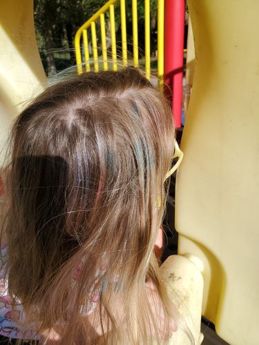 Customer photo review of Hair Color Wax