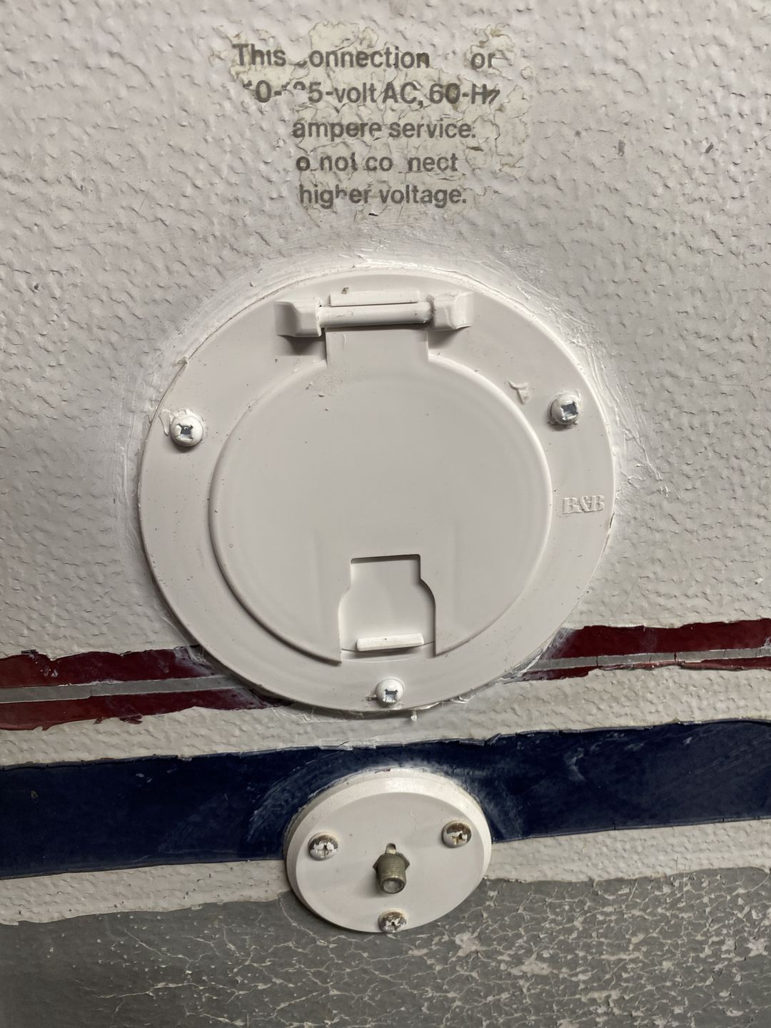 Customer photo review of Larger Power Cord Hatch