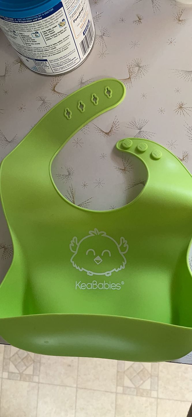 Customer photo review of Silicone Bibs