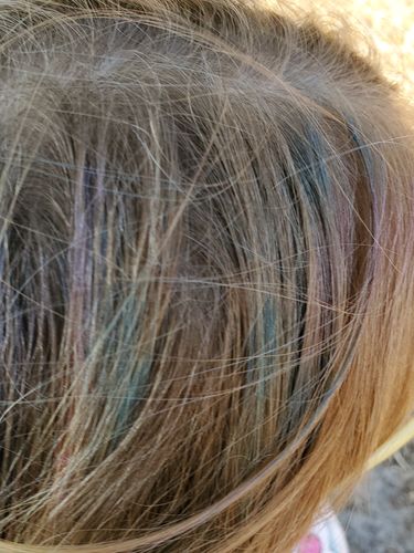 Customer photo review of Hair Color Wax