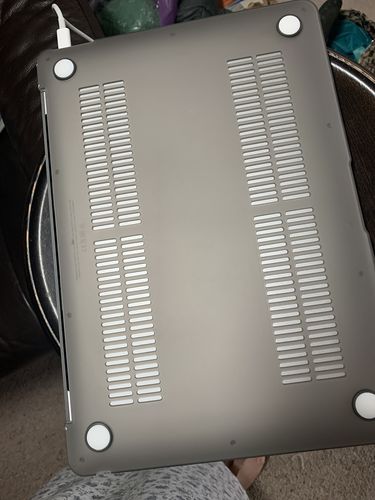 Customer photo review of Matte Grey - Macbook Case -  Macbook Air Pro  13" 16" inch  + Free Keyboard Cover
