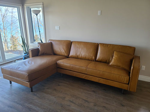 Customer photo review of Darcy Left Sectional