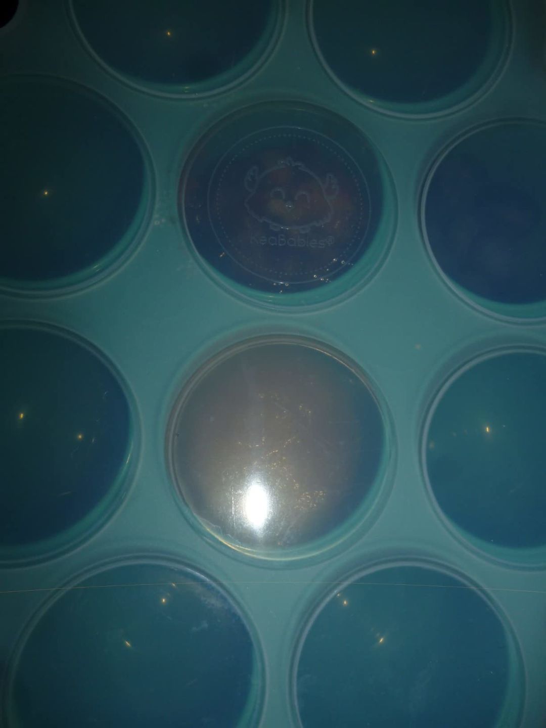 Customer photo review of Prep Silicone Baby Food Tray