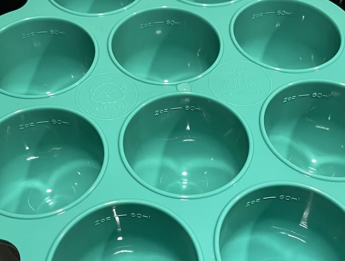 Customer photo review of Prep Silicone Baby Food Tray
