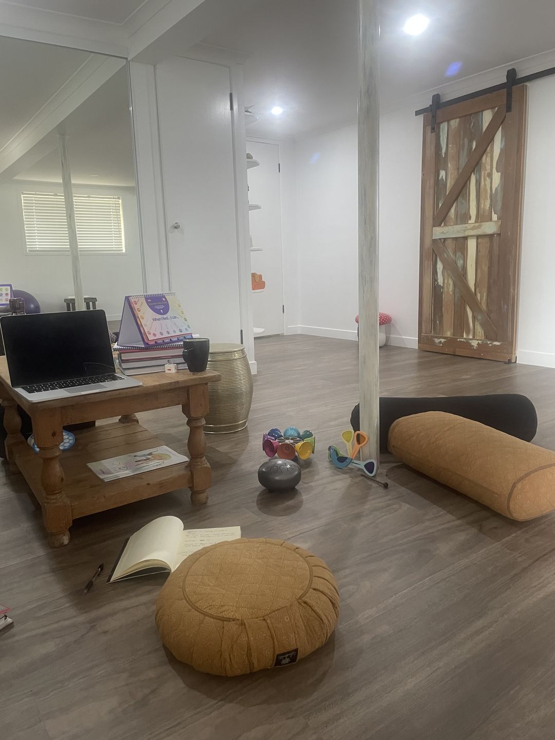 Customer photo review of Fire Star - Round Meditation Cushion Zafu