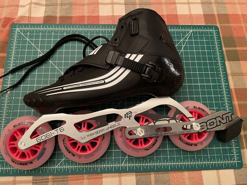Customer photo review of Semi-Race Inline Skates