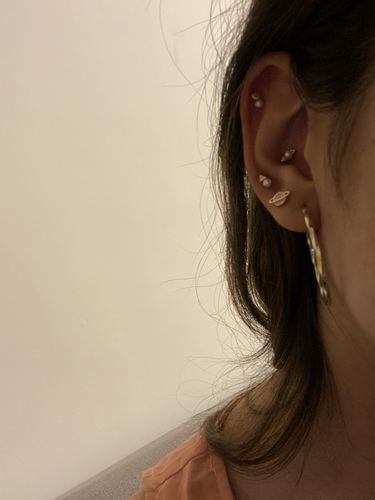 Customer photo review of Arete Planeta con Zirconias