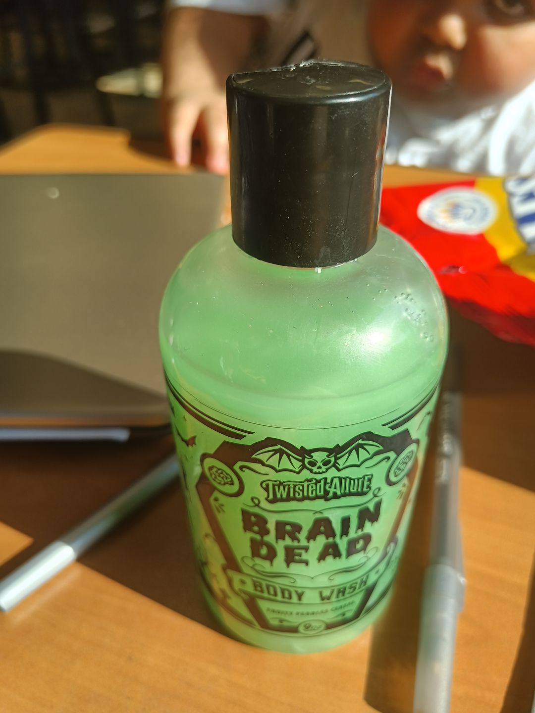 Customer photo review of Brain Dead Body Wash