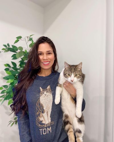 Customer photo review of Full-Body Pet Custom Sweater