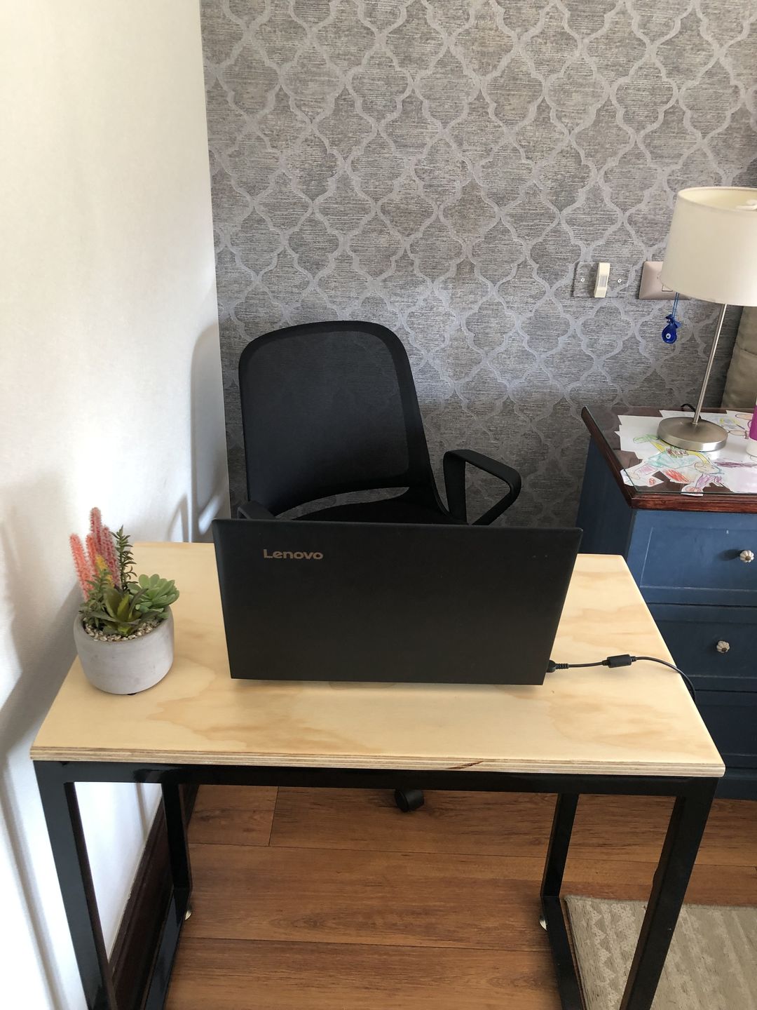 Customer photo review of Escritorio 70 | Mima Negro