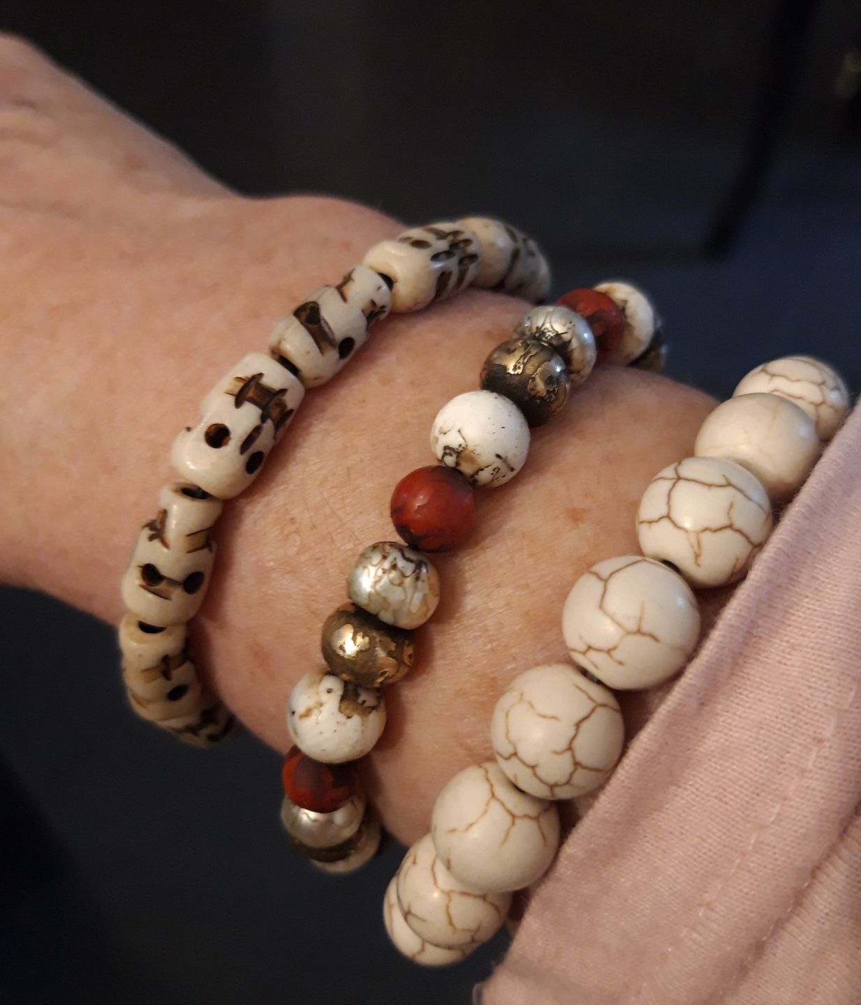 Customer photo review of Bracelet Tibétain | Ermite Mystique | NEPAL 10mm་
