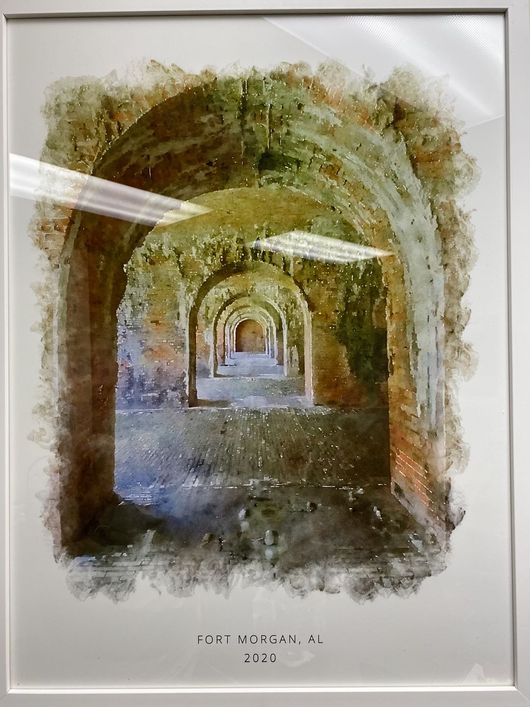 Customer photo review of Custom Favorite Place Portrait