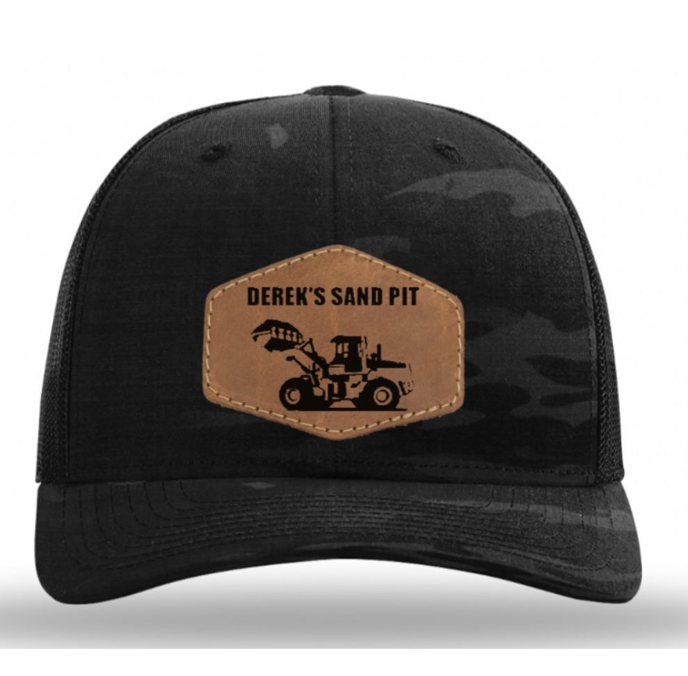 Customer photo review of 862 Richardson Leather Patch Hat