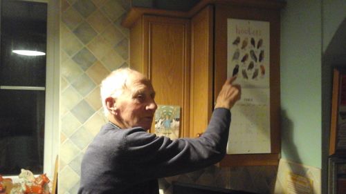 Customer photo review of 2022 'For The Pun Of It' Cheeky Wall Calendar