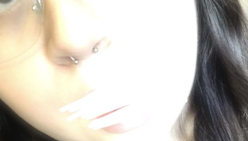 Customer photo review of Magnetic Faux Septum Ring