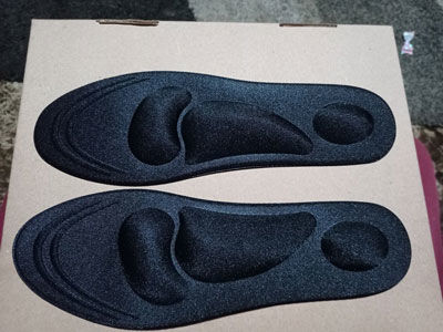 Customer photo review of Semelles Orthopédiques 4D Anti douleur à mémoire de Forme - Confort très longue durée
