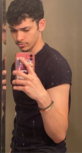 Customer photo review of .925 common solid hoops