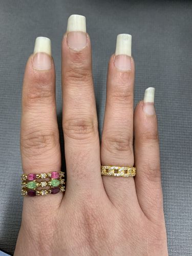 Customer photo review of Kids “Cuban ring”