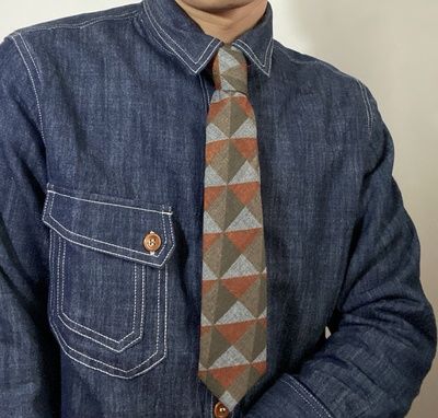 Customer photo review of 今大人気！海軍CPOデニムシャツ