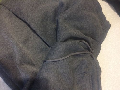 Customer photo review of Mens Casual Soft Pants