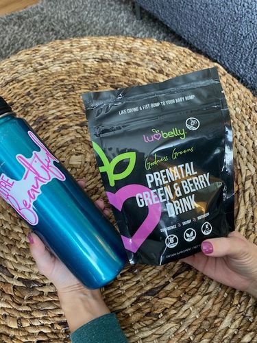 Customer photo review of Best Greens Powder for Pregnancy