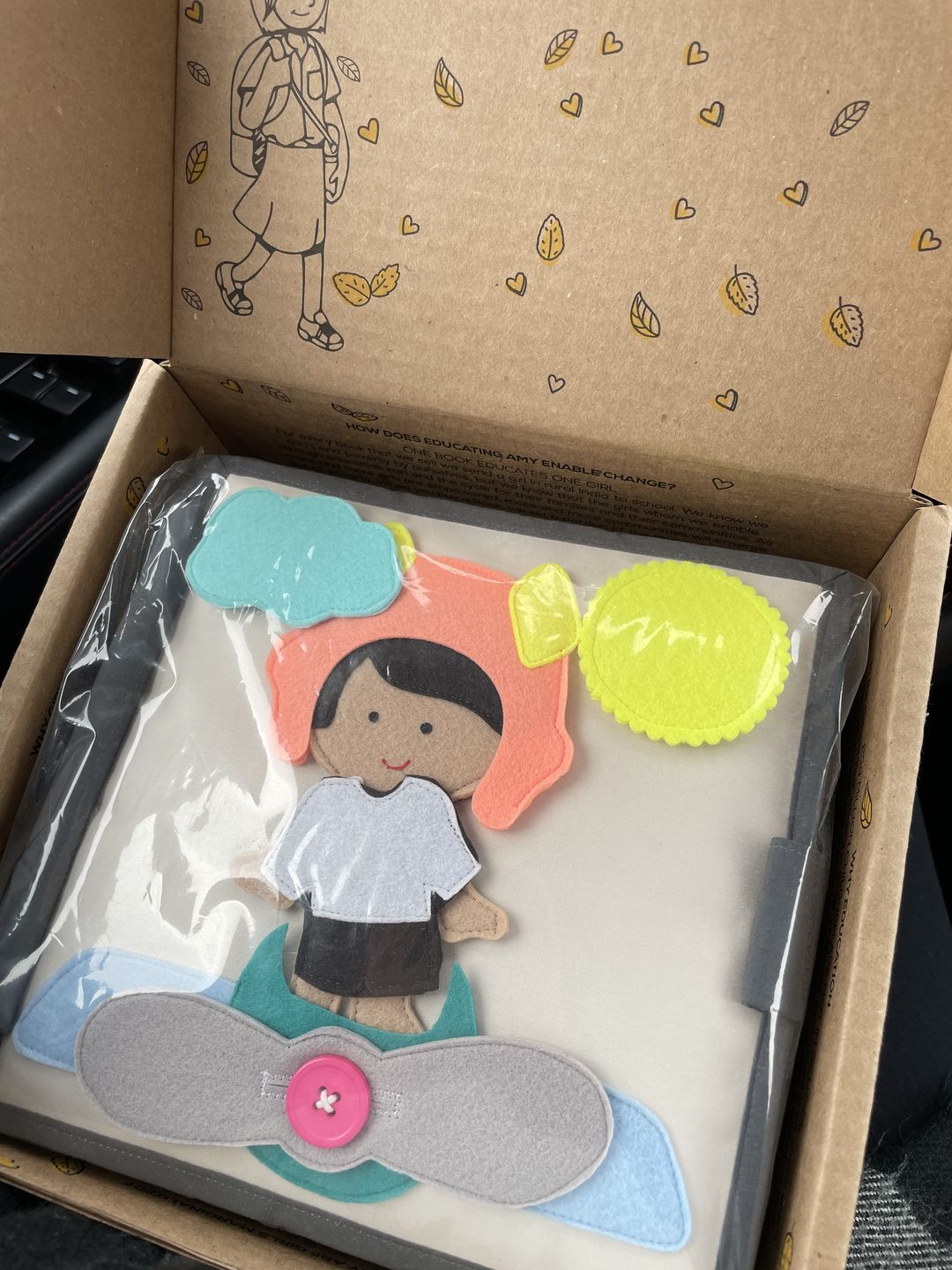 Customer photo review of Little Mechanic Creative Play Quiet Book