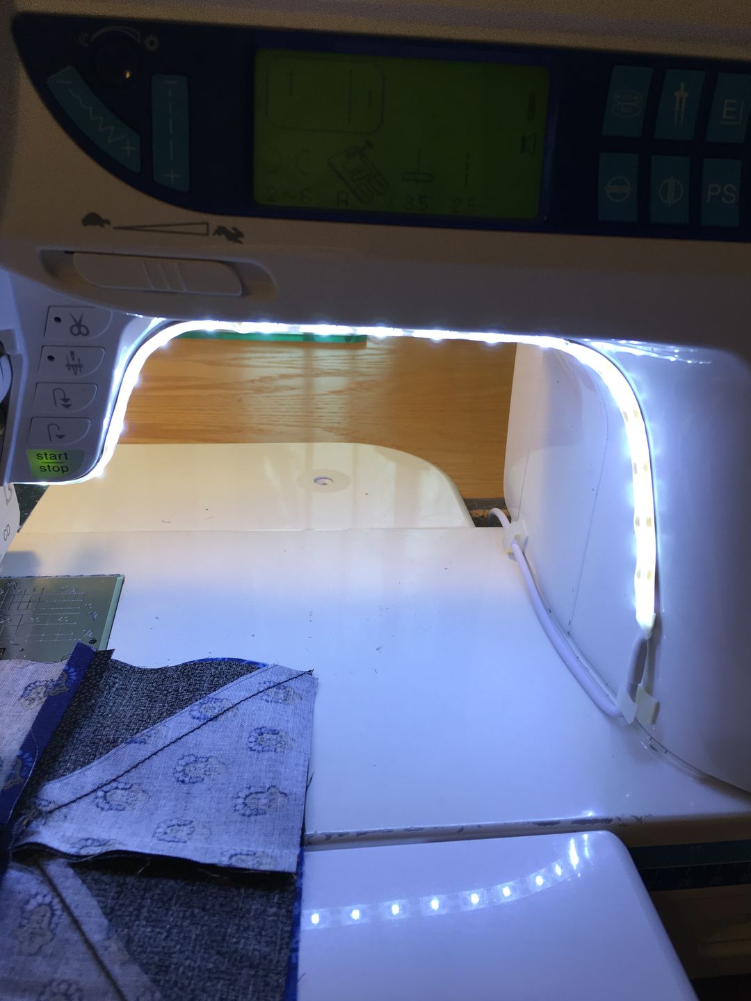 Customer photo review of Sewing Machine LED Light