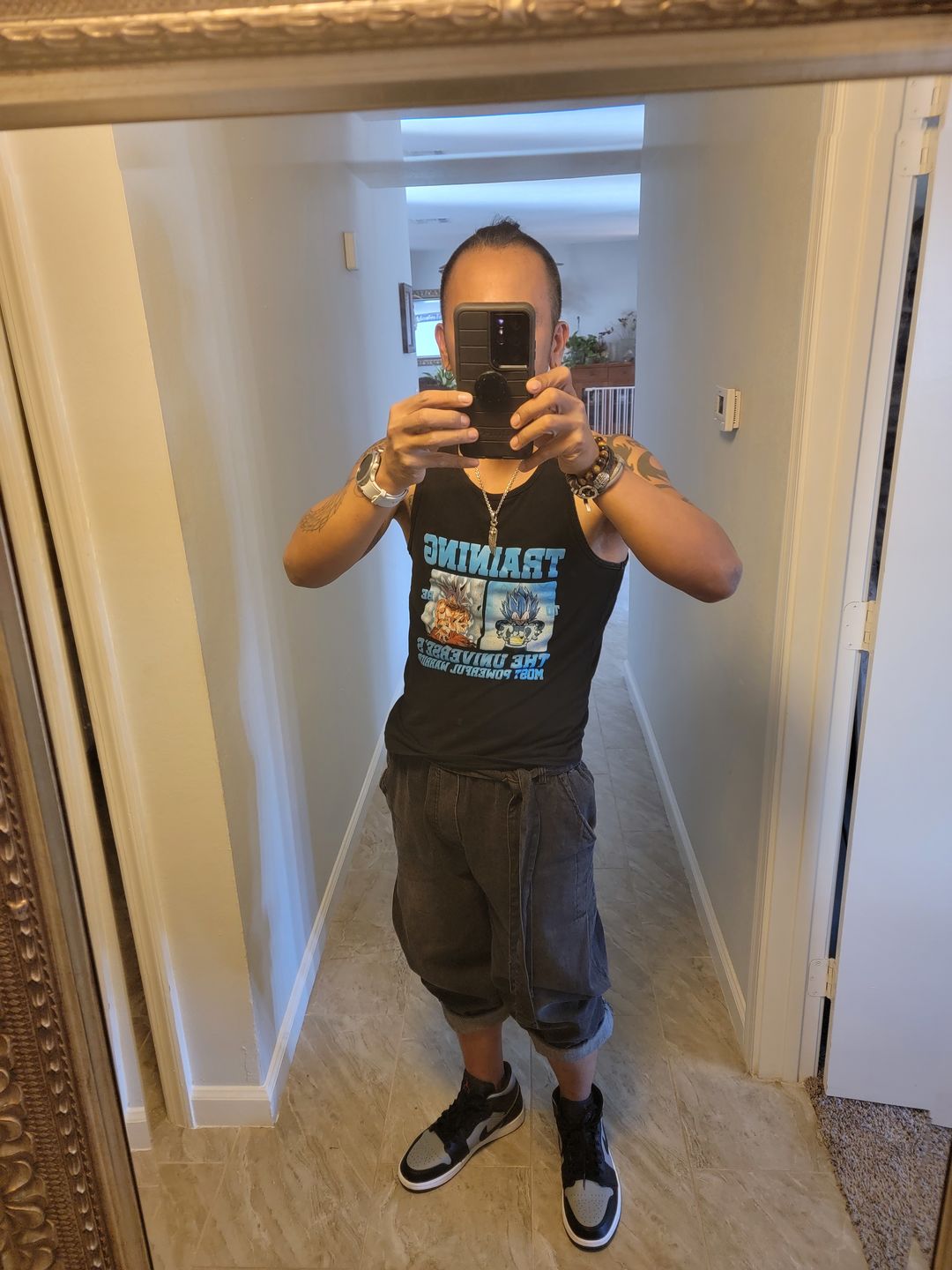 Customer photo review of Oleno Denim Pants