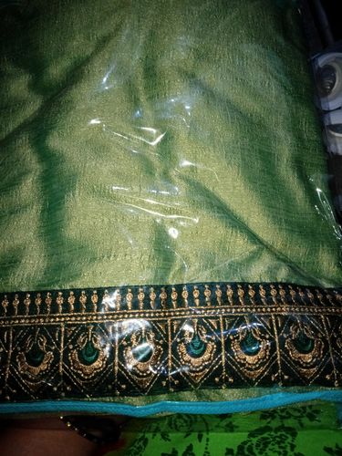 Customer photo review of Light Green South Silk Saree