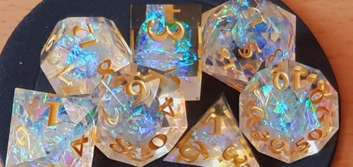 Customer photo review of Spacebreaker clear/blue