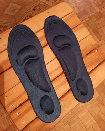Customer photo review of Semelles Orthopédiques 4D Anti douleur à mémoire de Forme - Confort très longue durée