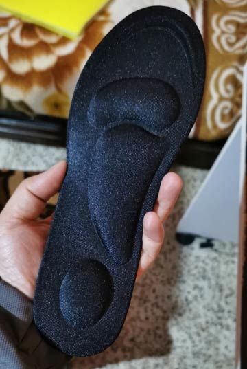 Customer photo review of Semelles Orthopédiques 4D Anti douleur à mémoire de Forme - Confort très longue durée