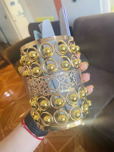 Customer photo review of Porta Pincel N-26 Oro