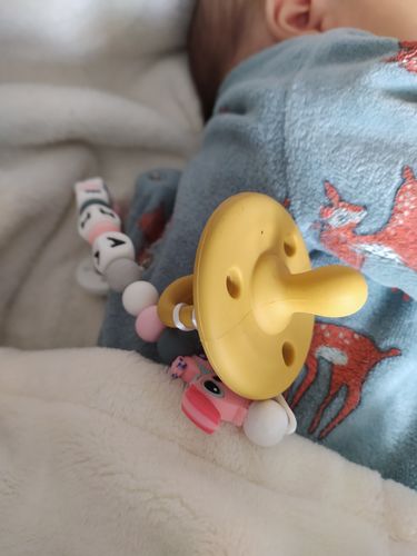 Customer photo review of Chupete Mango Nenina & Co