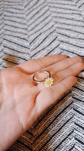 Customer photo review of Rotierender Anti-Stress-Ring Margerite