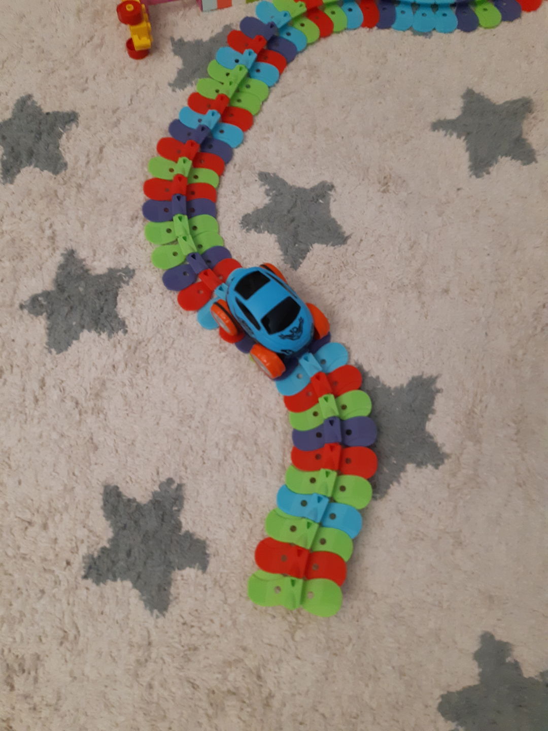 Customer photo review of Montessori Track™- Pista di Macchine Ultra Flessibile