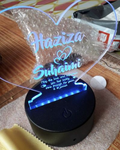 Customer photo review of Lampu Uqeer Custom LED 16 Color + Remote Control