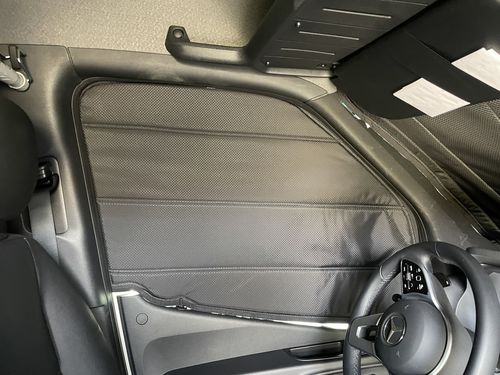 Customer photo review of Sprinter 2019+ - Front Door Shades (set)