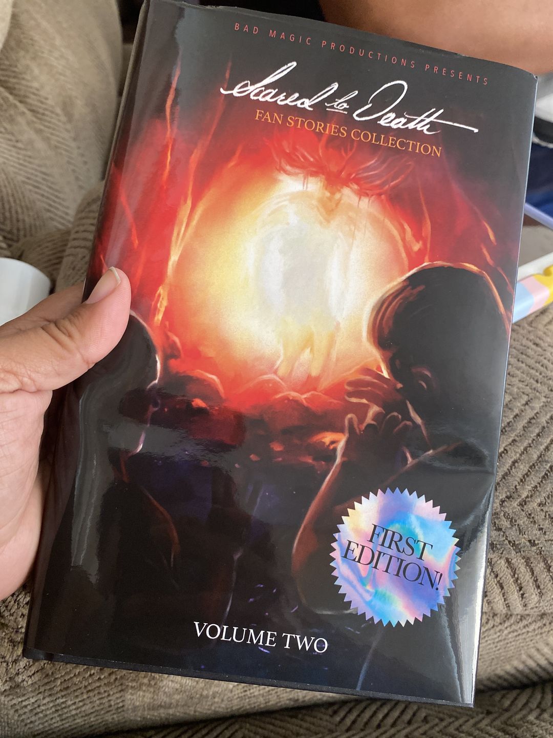 Customer photo review of Scared To Death Book Vol Two UNSIGNED