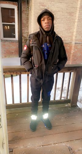 Customer photo review of GRADUATION RACER BLUE SWEATSUIT