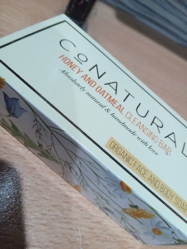 Customer photo review of Honey And Oatmeal Cleansing Bar