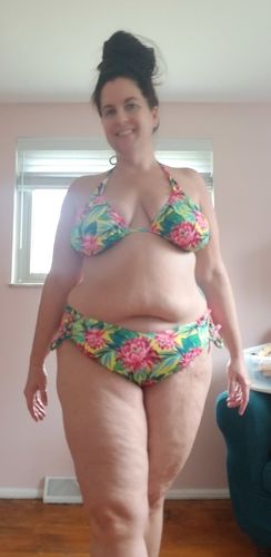 Customer photo review of Yellow Lotus Triangle Top