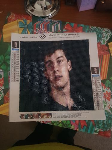 Customer photo review of Your Advanced Custom Diamond Painting Kit - Premium Quality